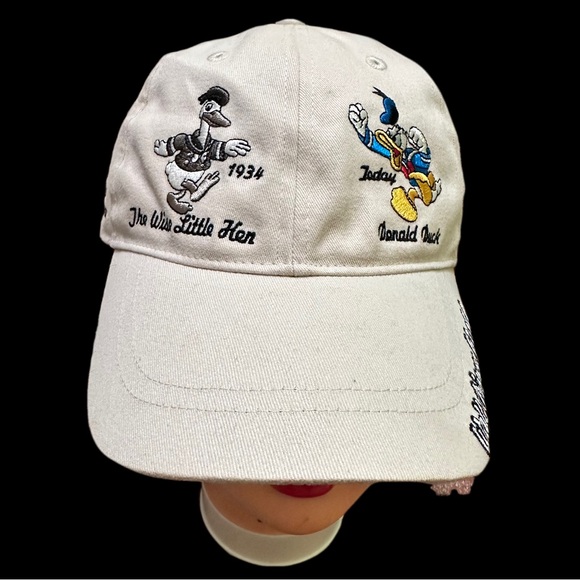 Disney Vintage Donald Duck Embroidered Cap - Picture 1 of 12